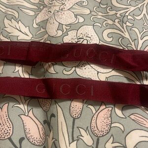 Gucci Burgundy HRibbon